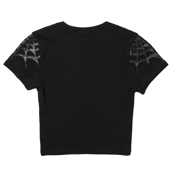 Lurking Class Thorn Women's Crop Tee - Black