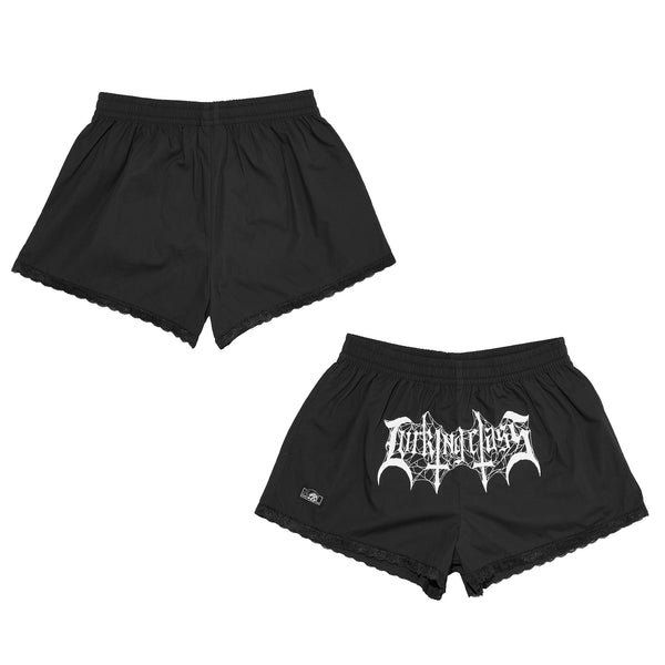 Lurking Class Tomb Lace Women's Shorts - Black