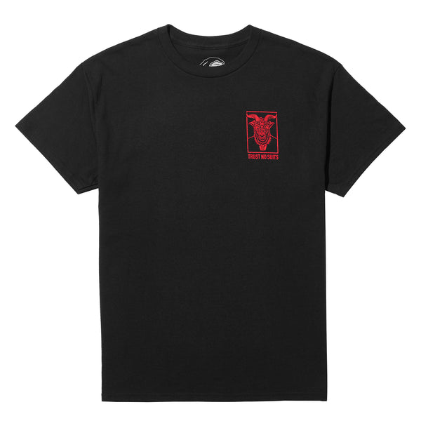 Lurking Class Trust 2 Tee - Black/ Red