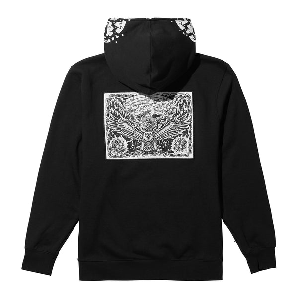 Lurking Class Unchained Body Bag Zip Hoodie - Black