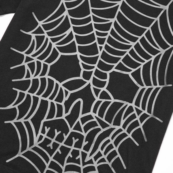 Lurking Class Web Skull Knit Tee - Black