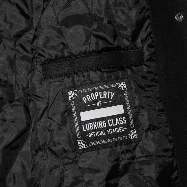 Lurking Class Webs Women's Hooded Jacket - Black