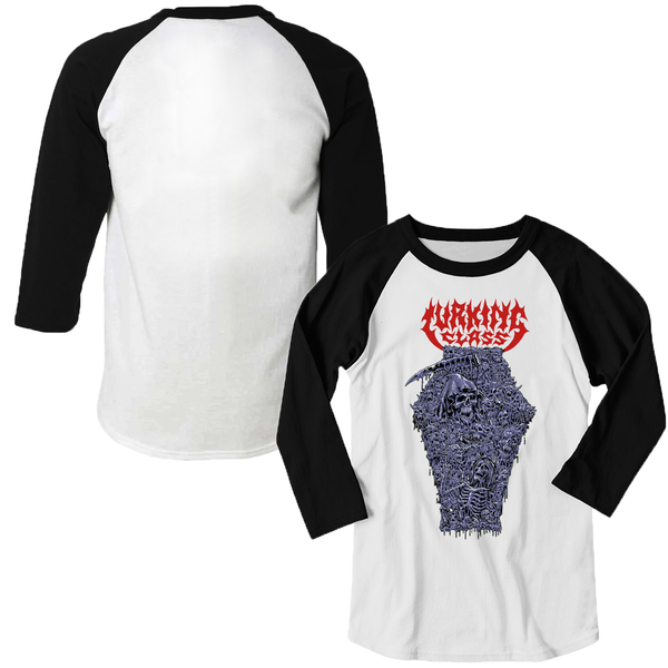 Lurking Class Madness X Stikker 3/4 Sleeve - Black/White