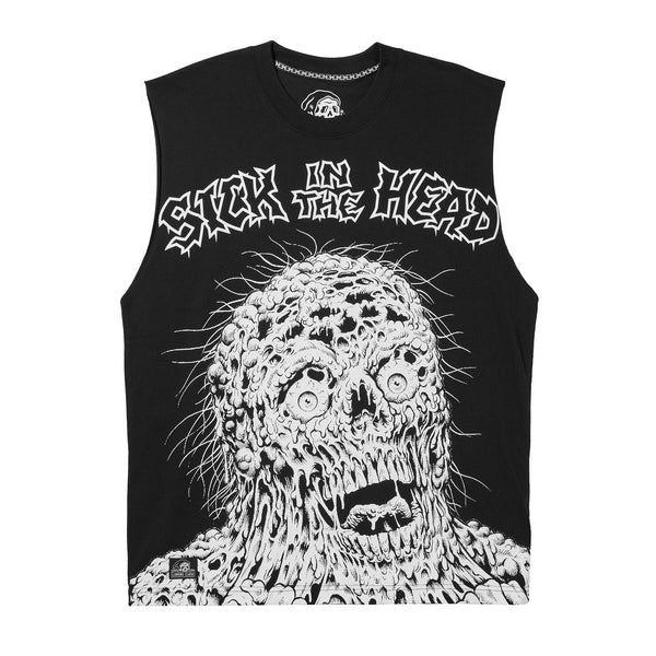 lurking class Sick In The Head x Stikker Tank - Black