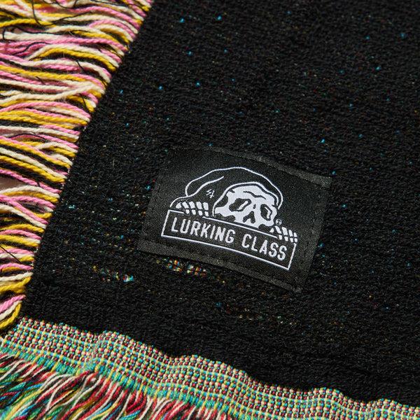 Lurking Class Taking Care Of Business Woven Tapestry - Black