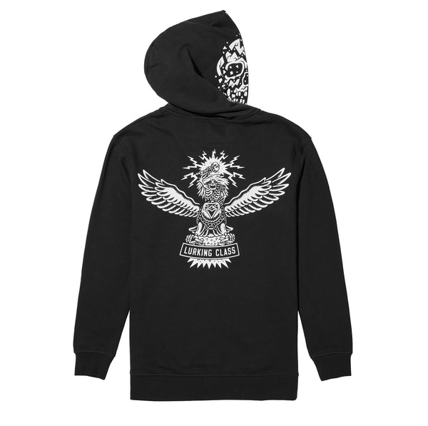 Lurking Class Unchained Women's Body Bag Zip Hoodie - Black