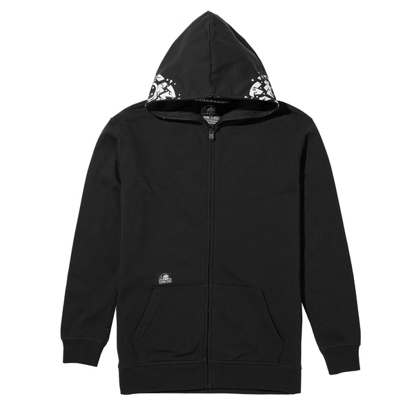 Lurking Class Unchained Women's Body Bag Zip Hoodie - Black
