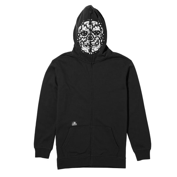 lurking class Unchained Women's Body Bag Zip Hoodie - Black