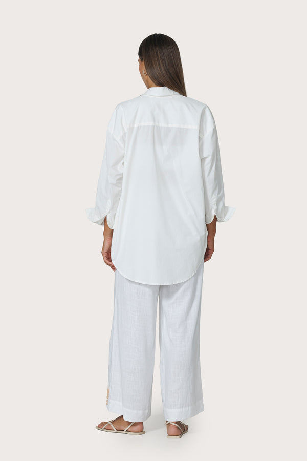 Lusana Palma Embroidered Shirt