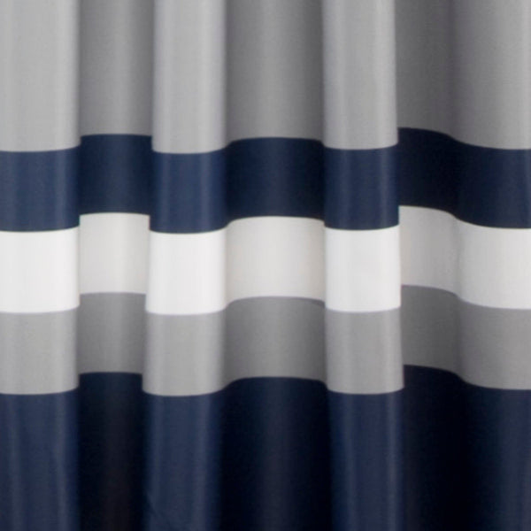 Lush Décor Alexander Stripe Light Filtering Window Curtain Panel Set