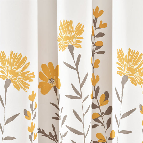 Lush Décor Aprile Light Filtering Window Curtain Set