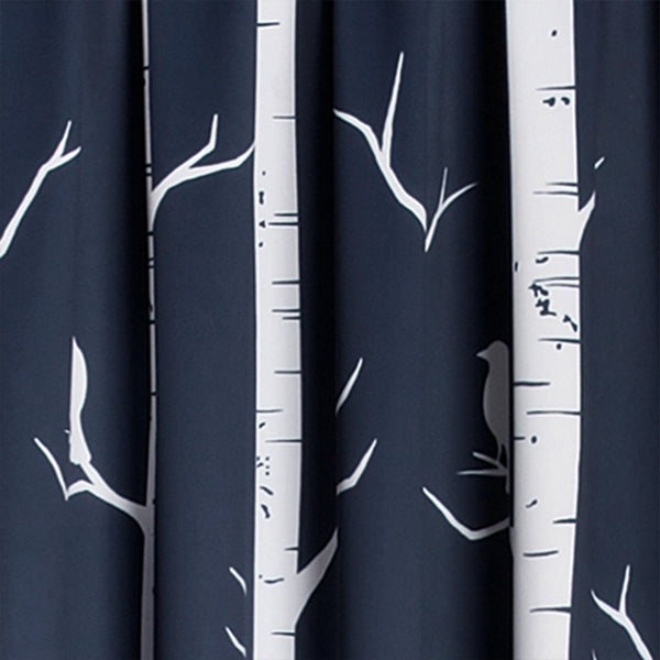 Lush Décor Bird On The Tree Light Filtering Window Curtain Set