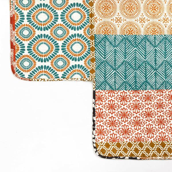 Lush Décor Bohemian Stripe Cotton Daybed Cover 6 Piece Set