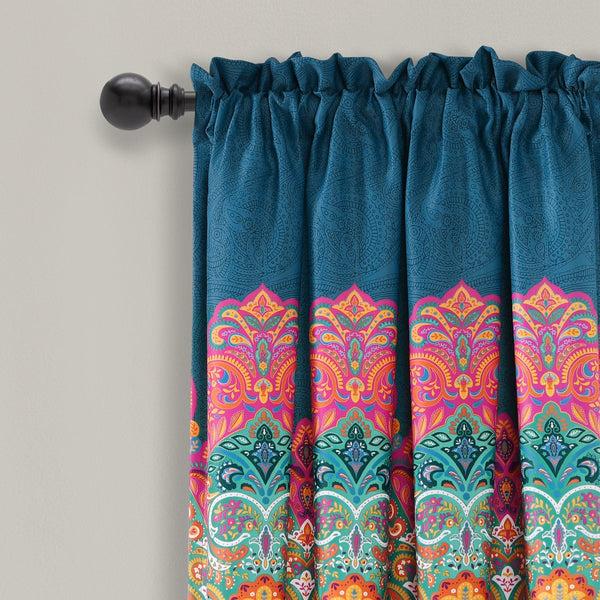 Lush Décor Boho Chic Light Filtering Window Curtain Panel Set