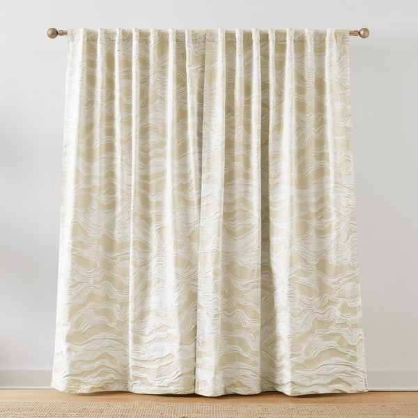Lush Décor Cascade Wave Blackout Window Curtain Panels