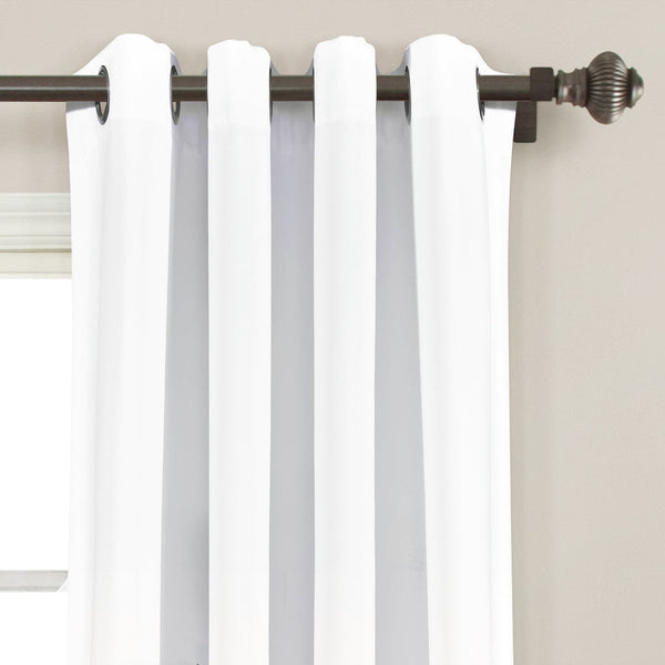 Lush Décor Clarissa Floral Light Filtering Window Curtain Panel Set