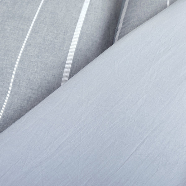 Lush Décor Classic Farmhouse Chalk Stripe 3 Piece Comforter Set