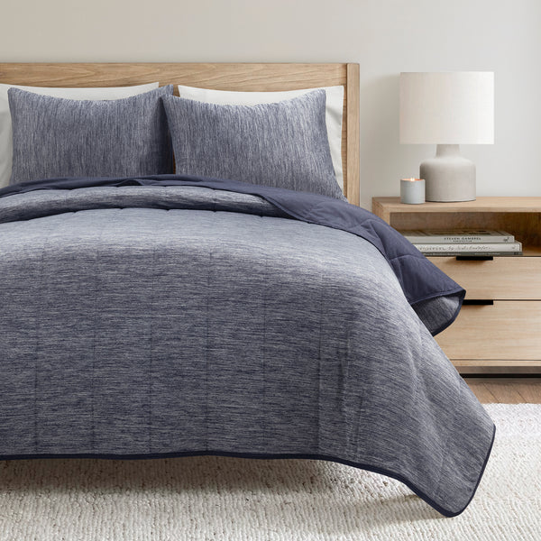 lush décor Cooling Reversible Quilted Blanket 3 Piece Set