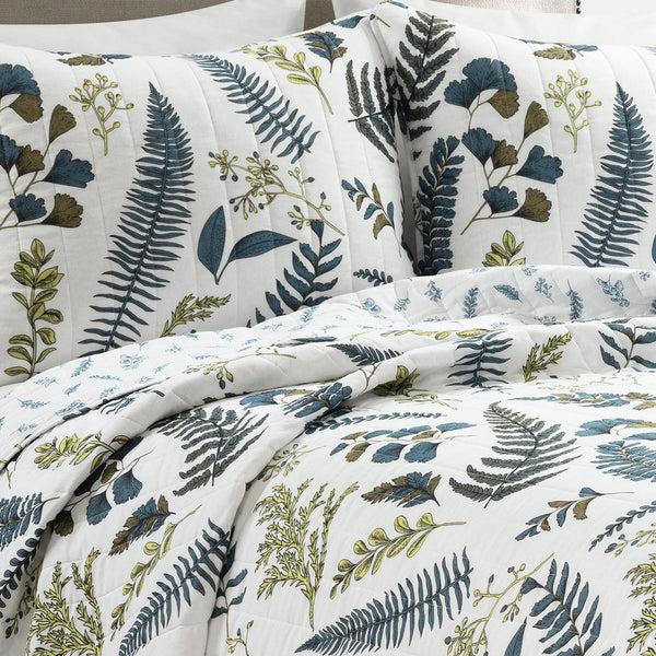 Lush Décor Devonia All Over Cotton Quilt 3 Piece Set