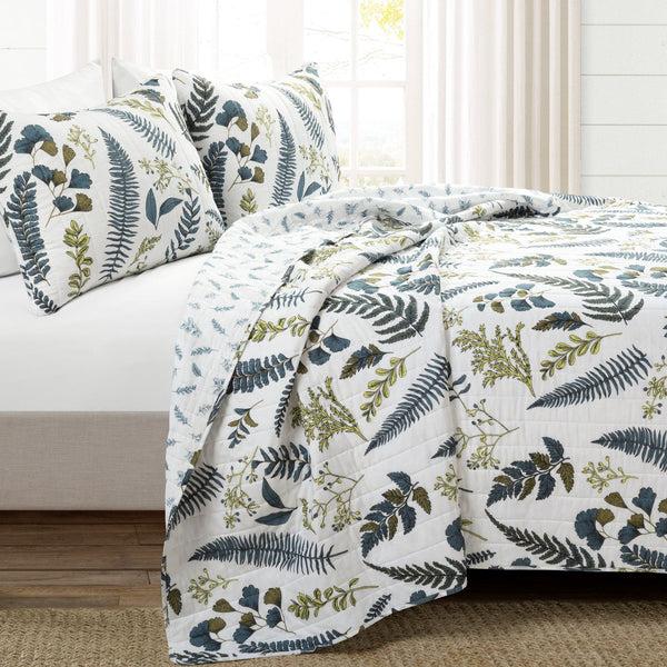 lush décor Devonia All Over Cotton Quilt 3 Piece Set