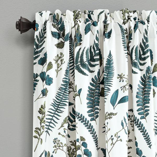 Lush Décor Devonia All Over Light Filtering Window Curtain Panel Set