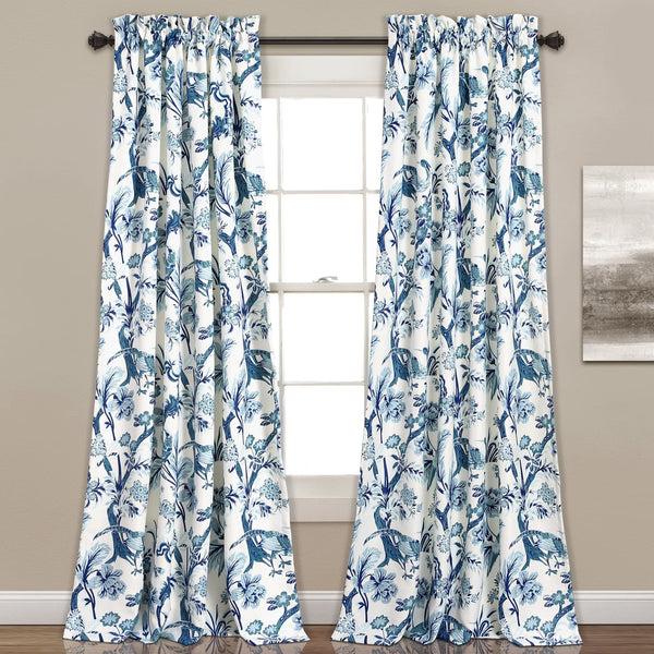 Lush Décor Dolores Light Filtering Window Curtain Set
