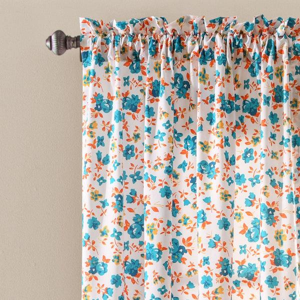 Lush Décor Emily Boho Stripe Window Curtain Panel Set