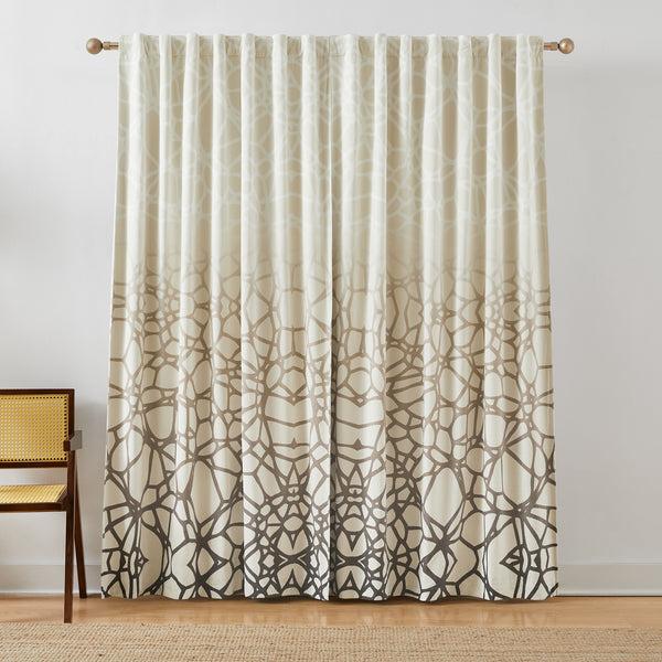 Lush Décor Ethereal Tangle Velvet Blackout Window Curtain Panels