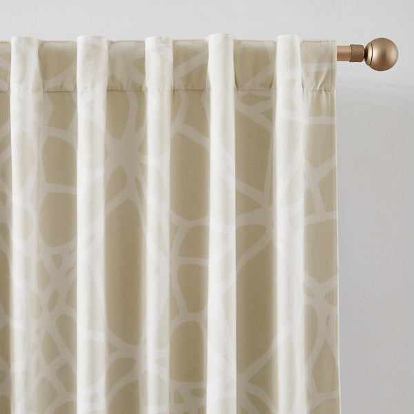 Lush Décor Ethereal Tangle Velvet Blackout Window Curtain Panels