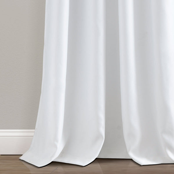 Lush Décor Farmhouse Ginkgo Leaf Light Filtering Window Curtain Panel Set