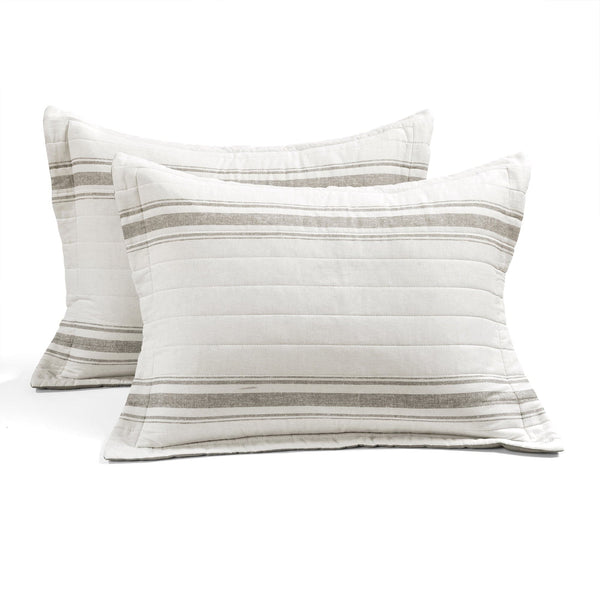 Lush Décor Farmhouse Stripe Cotton Daybed Cover 6 Piece Set