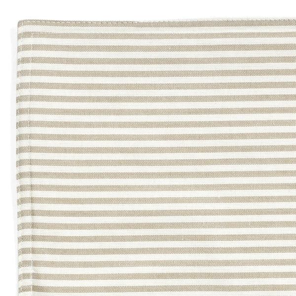 Lush Décor Farmhouse Ticking Stripe Yarn Dyed Table Runner