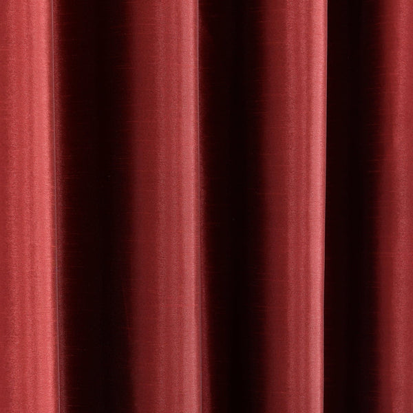 Lush Décor Faux Silk 100% Blackout Window Curtain Panel