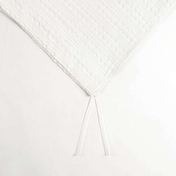 Lush Décor Haniya Solid Waffle Woven Cotton Textured Duvet Cover Set