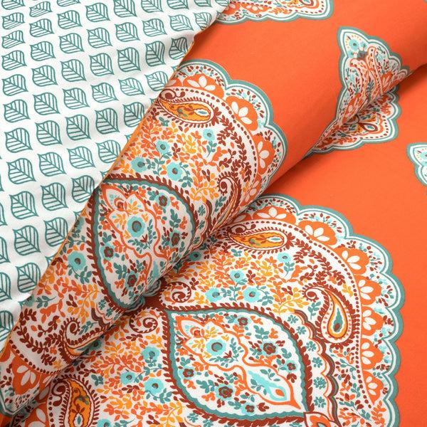 Lush Décor Harley Reversible Cotton Duvet Cover 3 Piece Set