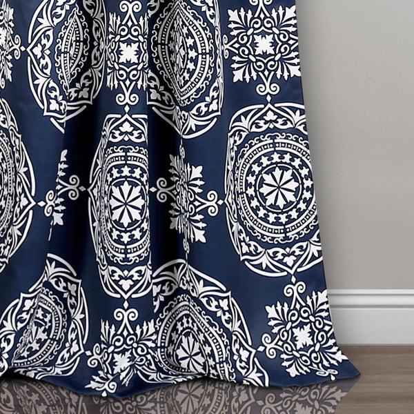 Lush Décor Karmen Medallion Room Darkening Window Curtain Panel Set