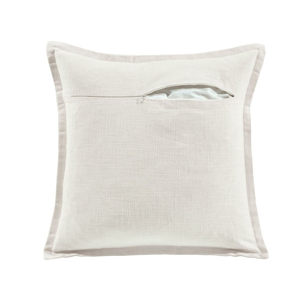 Lush Décor Let's Stay Home Script Decorative Pillow Cover