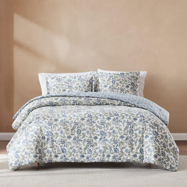 lush décor Lillian Block Print Reversible Comforter Set 3Pc