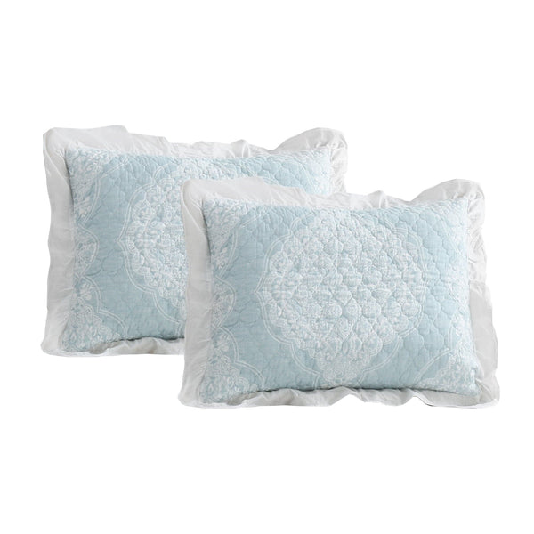 Lush Décor Lucianna Ruffle Edge Cotton Bedspread Set