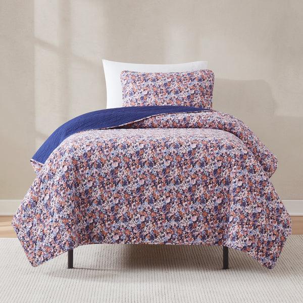 Lush Décor Alicia Camo Floral Cotton Quilt Set