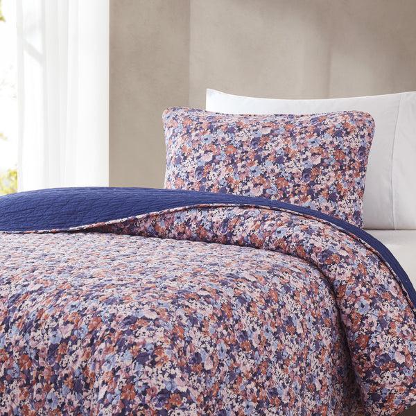 Lush Décor Alicia Camo Floral Cotton Quilt Set