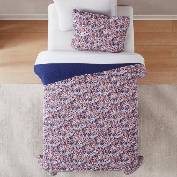 Lush Décor Alicia Camo Floral Cotton Quilt Set