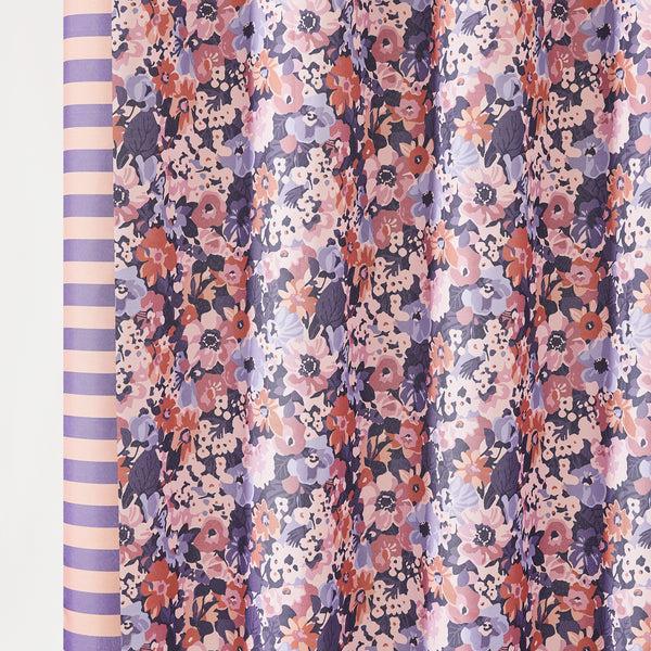 Lush Décor Alicia Camo Floral Shower Curtain