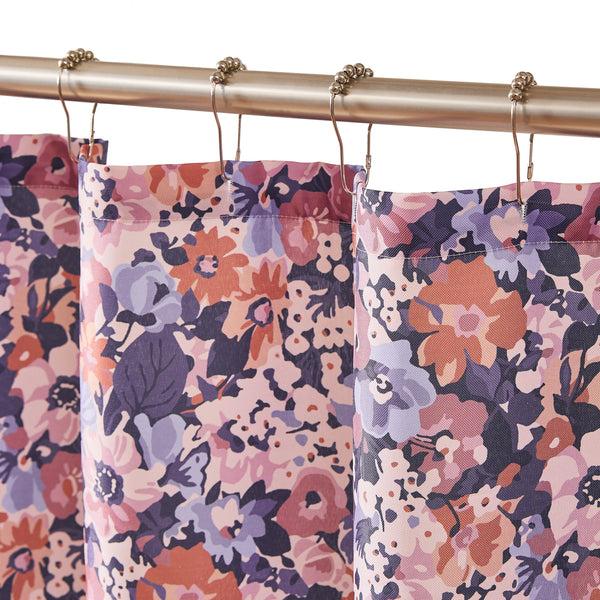 Lush Décor Alicia Camo Floral Shower Curtain
