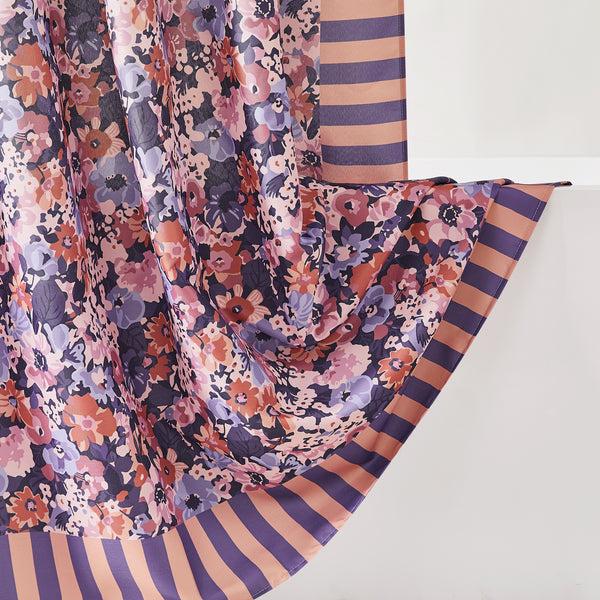 Lush Décor Alicia Camo Floral Shower Curtain