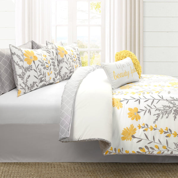 Lush Décor Aprile Reversible Comforter 8 Piece Set
