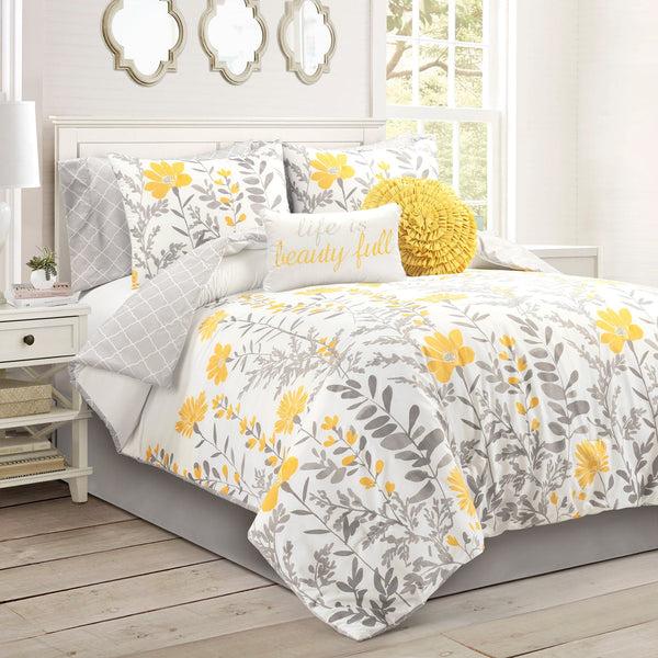 lush décor Aprile Reversible Comforter 8 Piece Set