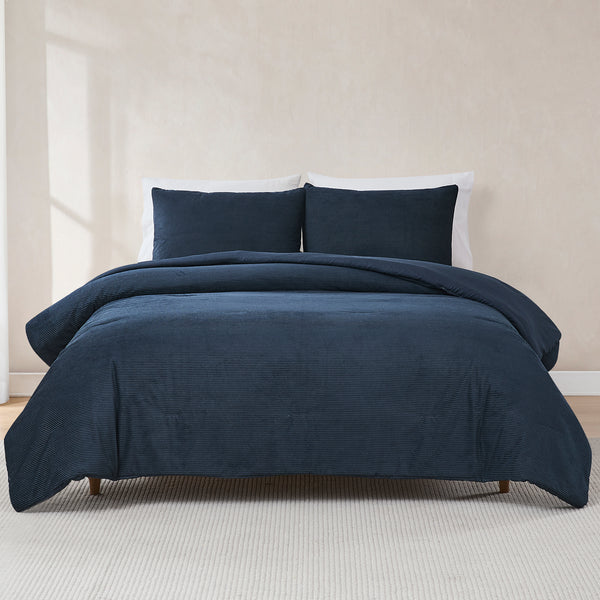 lush décor Arden Ribbed Corduroy Comforter Set