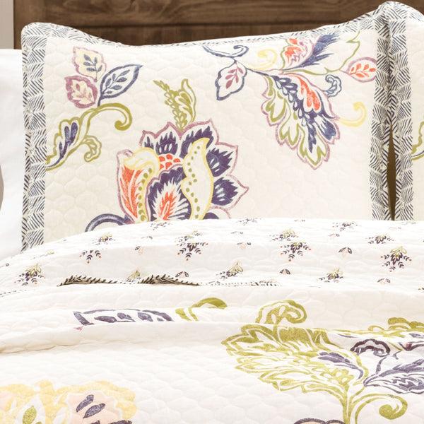 Lush Décor Aster Quilt 3 Piece Set