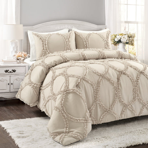 Lush Décor Avon 3 Piece Comforter Set